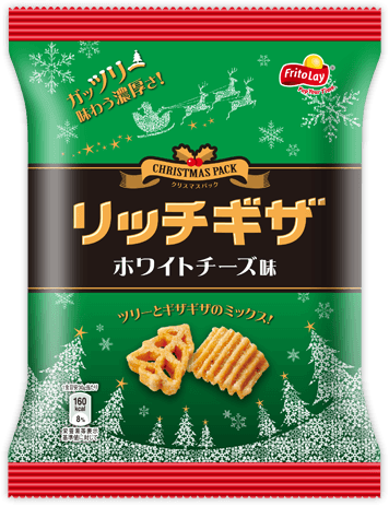 リッチギザ<br>クリスマスパック<br>ホワイトチーズ味