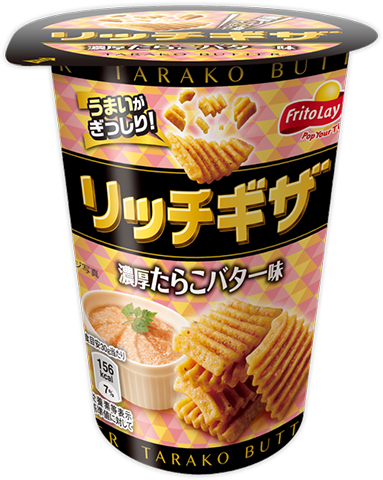 リッチギザ<br>濃厚たらこバター味