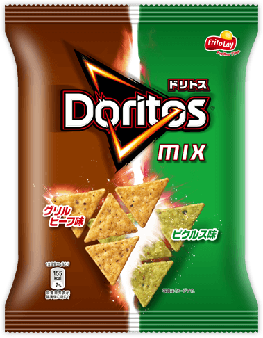 ドリトスMIX グリルビーフ味＆ピクルス味