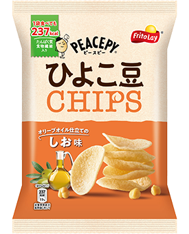 ピースピー ひよこ豆チップスしお味